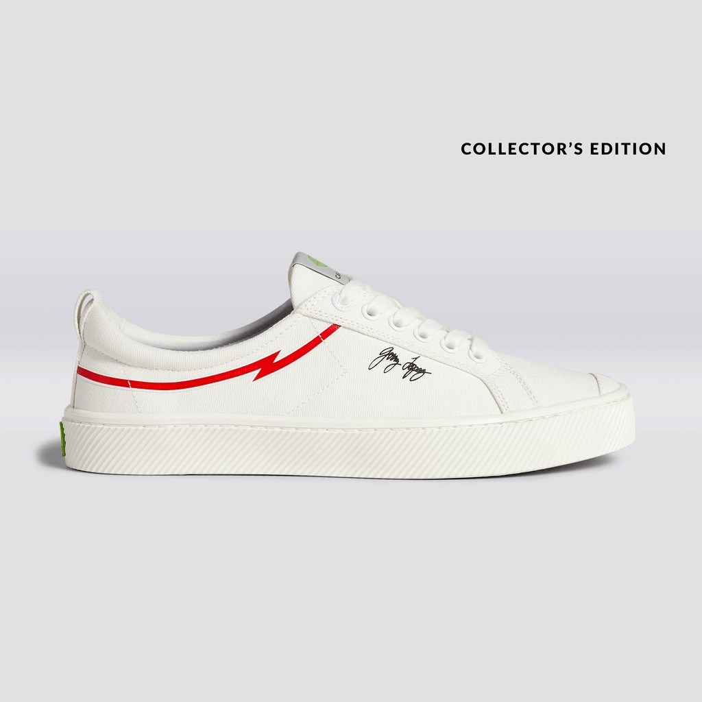 OCA LOW Cariuma Low Top Tela Vegan Off-White Homme | NFV-0018487